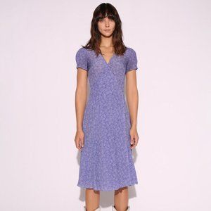 Realisation Par Teale Wrap Dress Size XL Purple